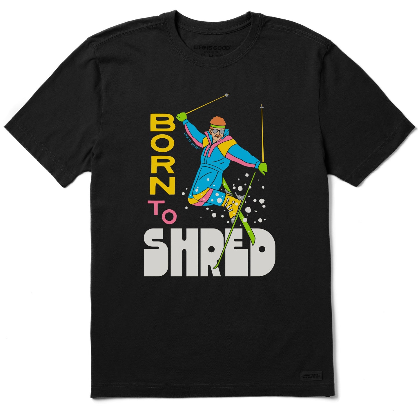 Men's Born to Shred Short Sleeve Crusher Tee