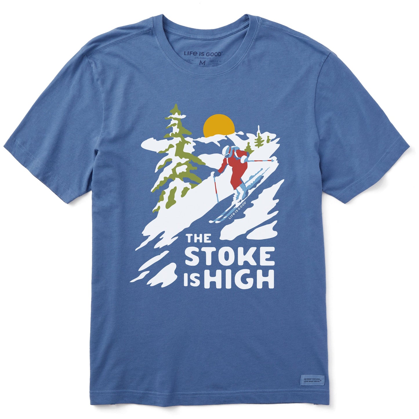 Men's The Stoke is High Short Sleeve Crusher Tee