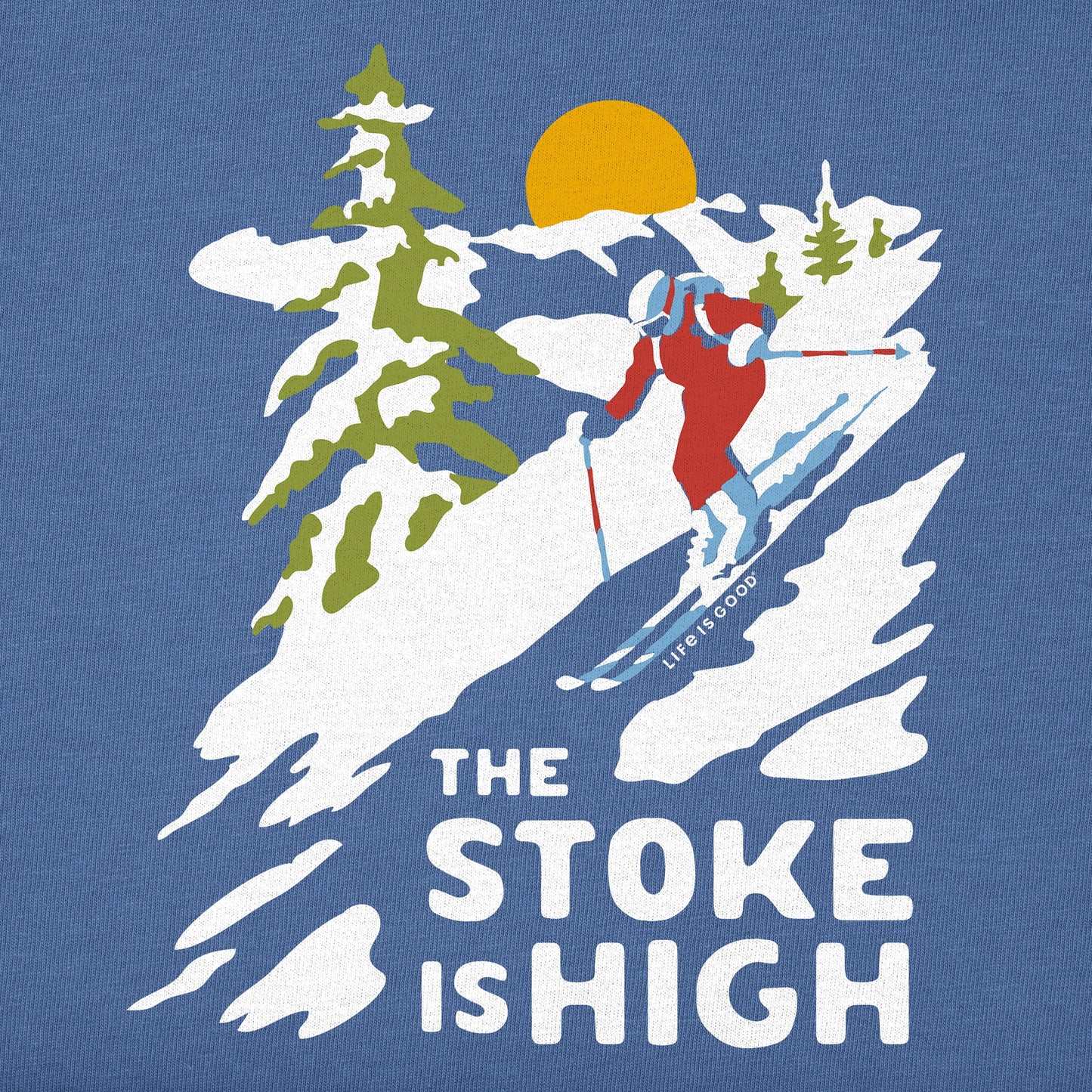 Men's The Stoke is High Short Sleeve Crusher Tee
