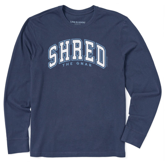 Men's Shred the Gnar Arch Long Sleeve Crusher Tee