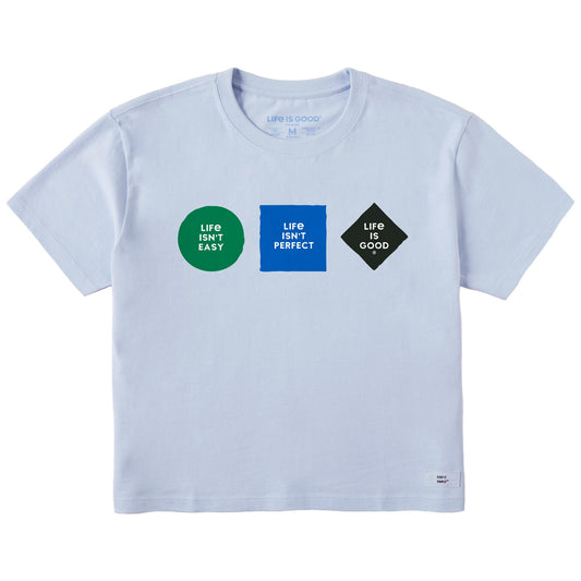 Women's Degrees of Difficulty Short Sleeve Crusher Boxy Tee