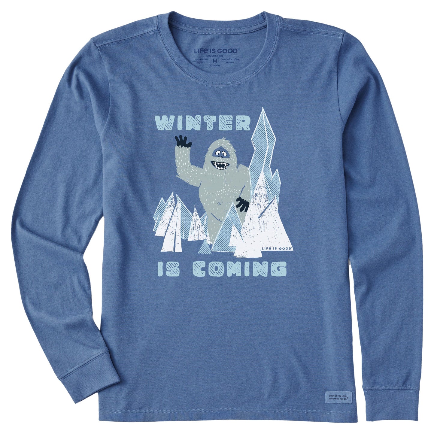 Women's Winter is Coming Bumble Long Sleeve Crusher Tee