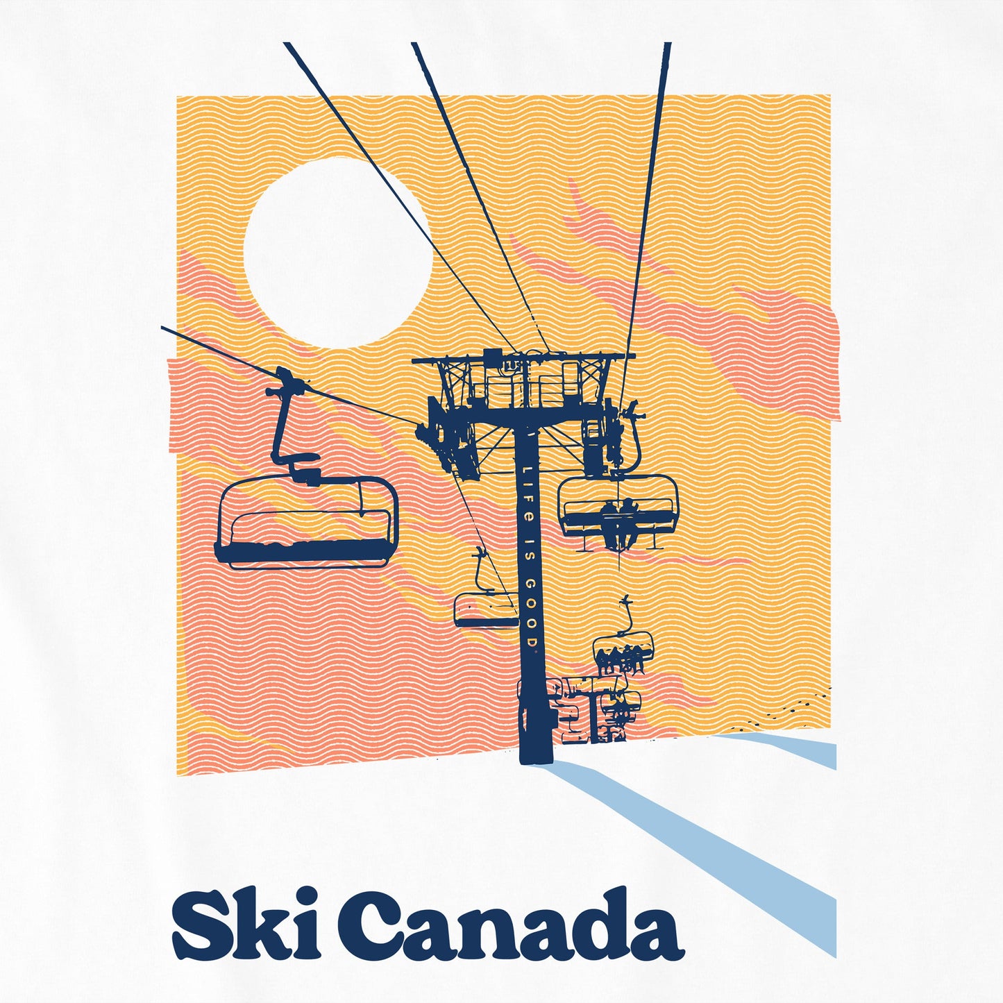 Women's Ski Canada Long Sleeve Crusher Tee