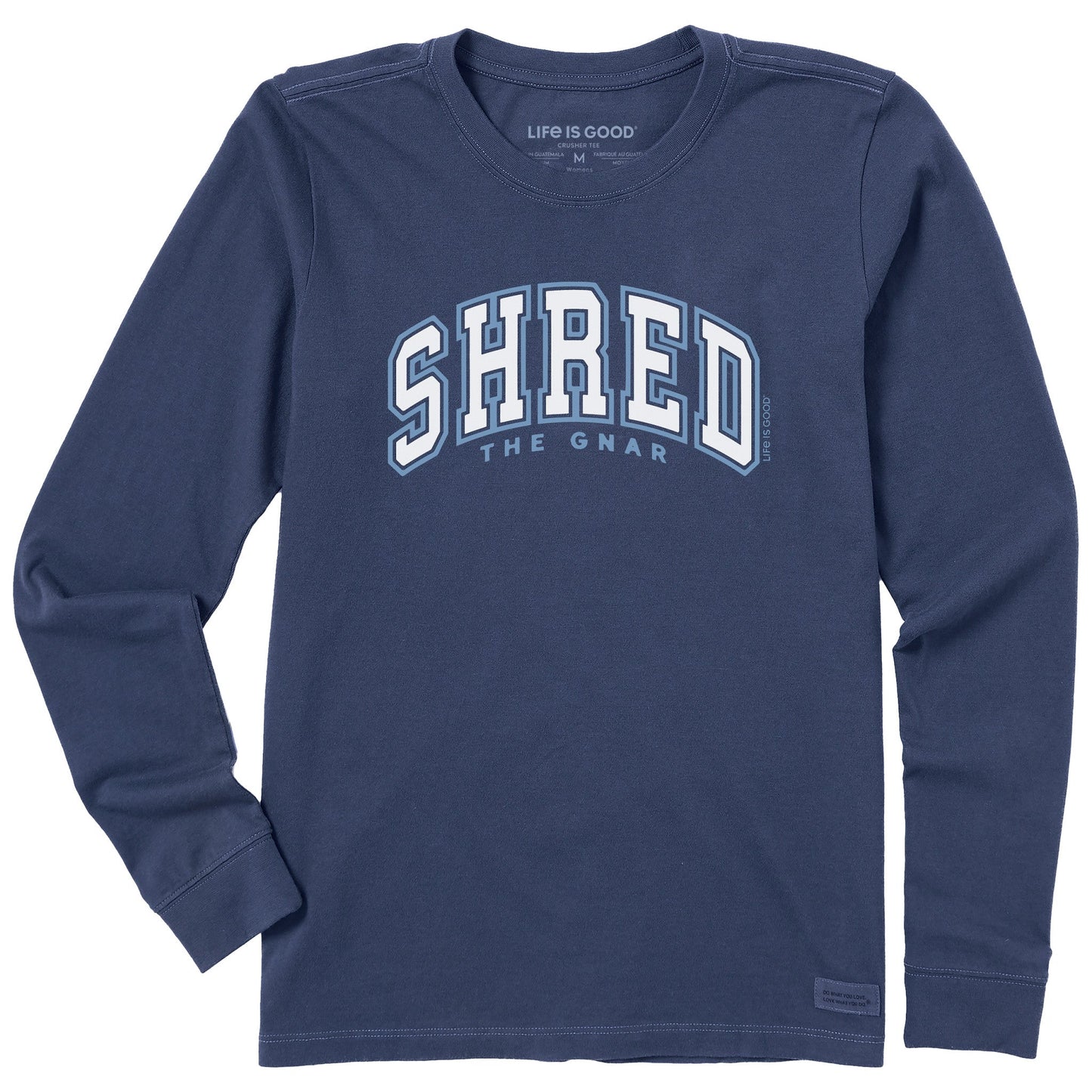 Women's Shred the Gnar Arch Long Sleeve Crusher Tee