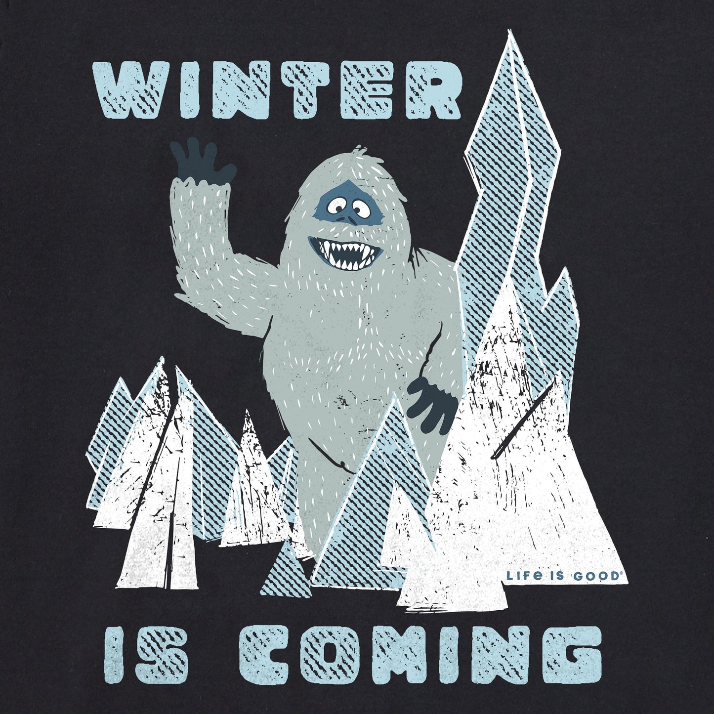 Women's Winter is Coming Bumble Long Sleeve Crusher Boxy Tee