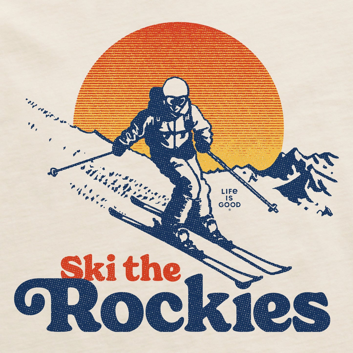 Women's Ski the Rockies Long Sleeve Crusher Boxy Tee