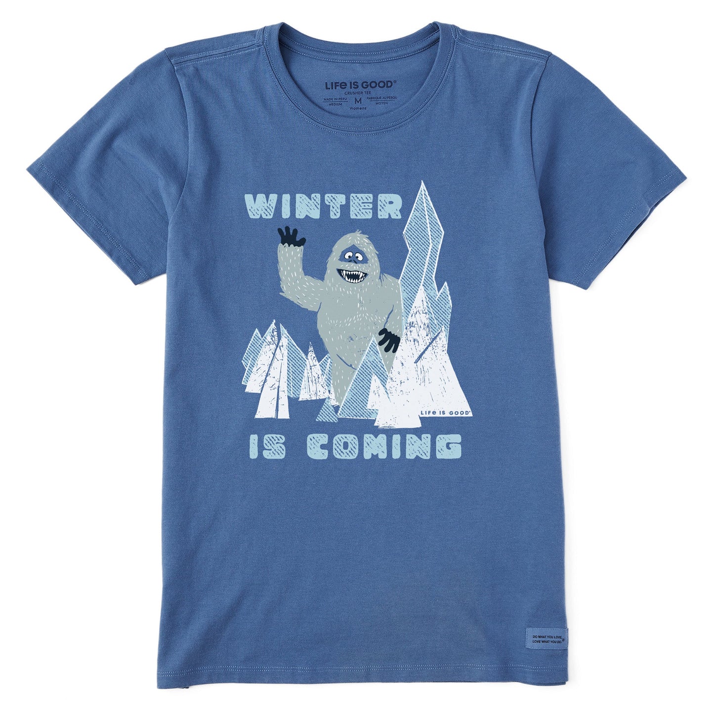 Women's Winter is Coming Bumble Short Sleeve Crusher Tee