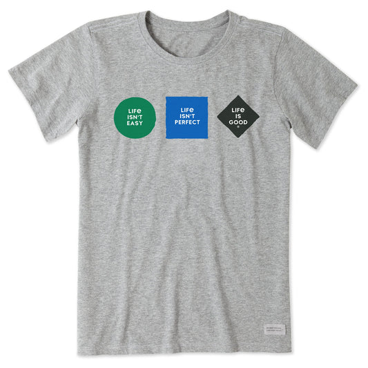 Women's Degrees of Difficulty Short Sleeve Crusher Tee