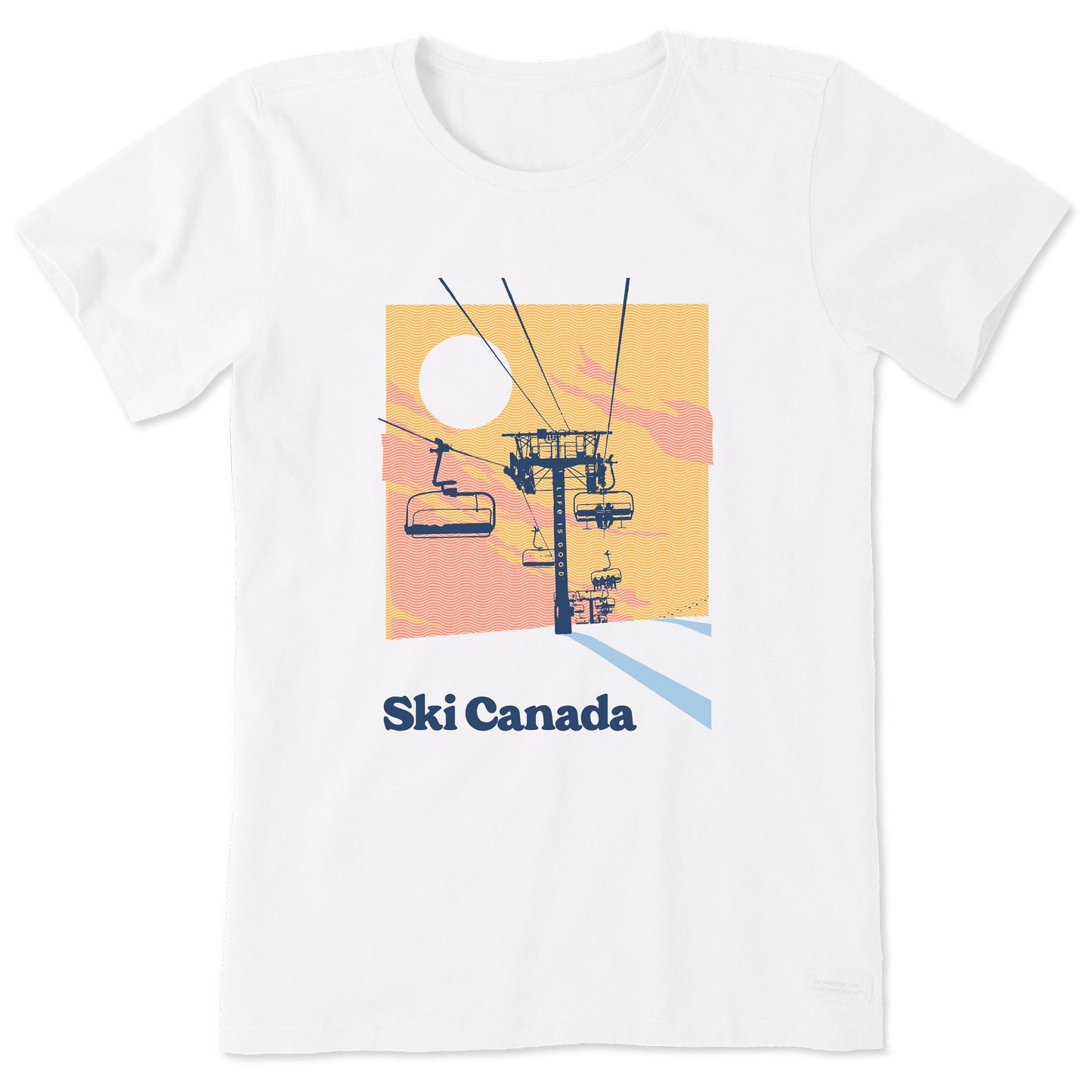 Women's Ski Canada Short Sleeve Crusher Tee