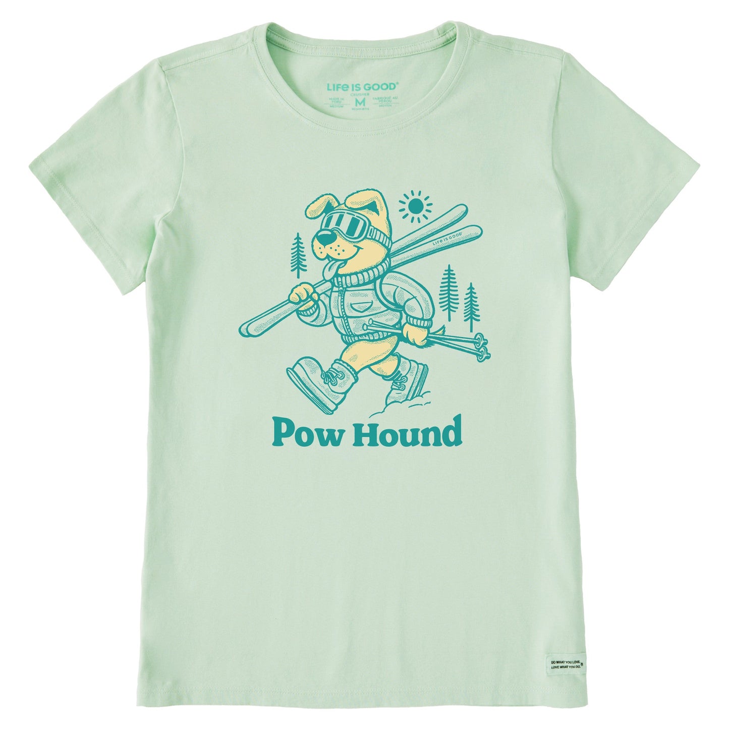 Women's Pow Hound Short Sleeve Crusher Tee