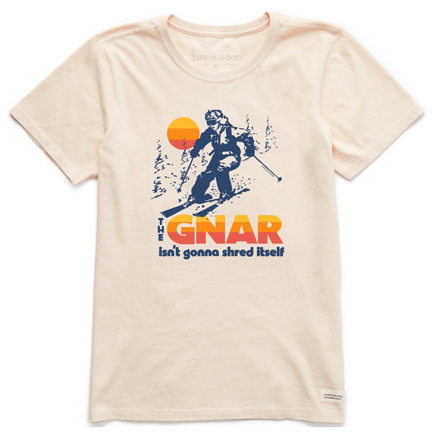 Women's The Gnar Isn't Gonna Shred Itself Short Sleeve Crusher Tee