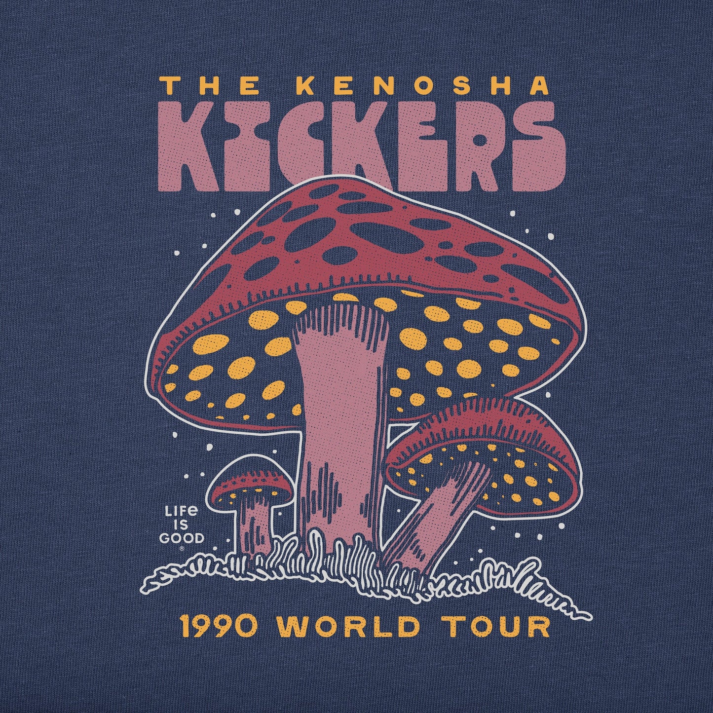 Men's Gus Polinski and the Kenosha Kickers Short Sleeve Crusher Tee