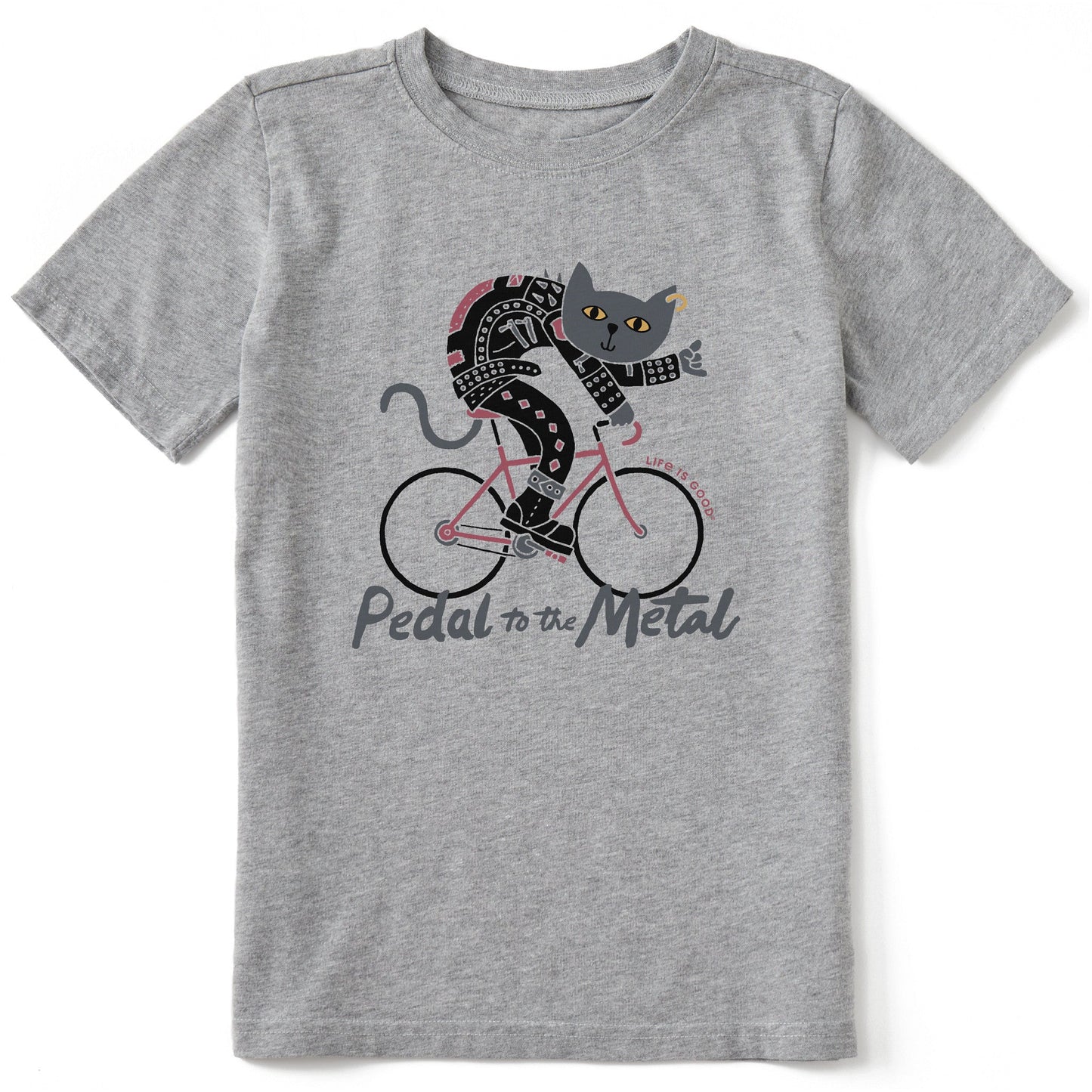 Kids Pedal to the Metal Short Sleeve Crusher Tee