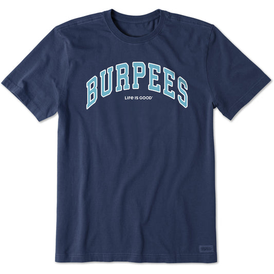 Men's Burpees Arch Short Sleeve Crusher Tee