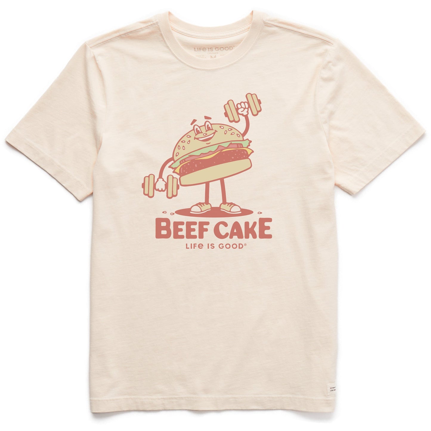 Men's Beef Cake Short Sleeve Crusher Tee