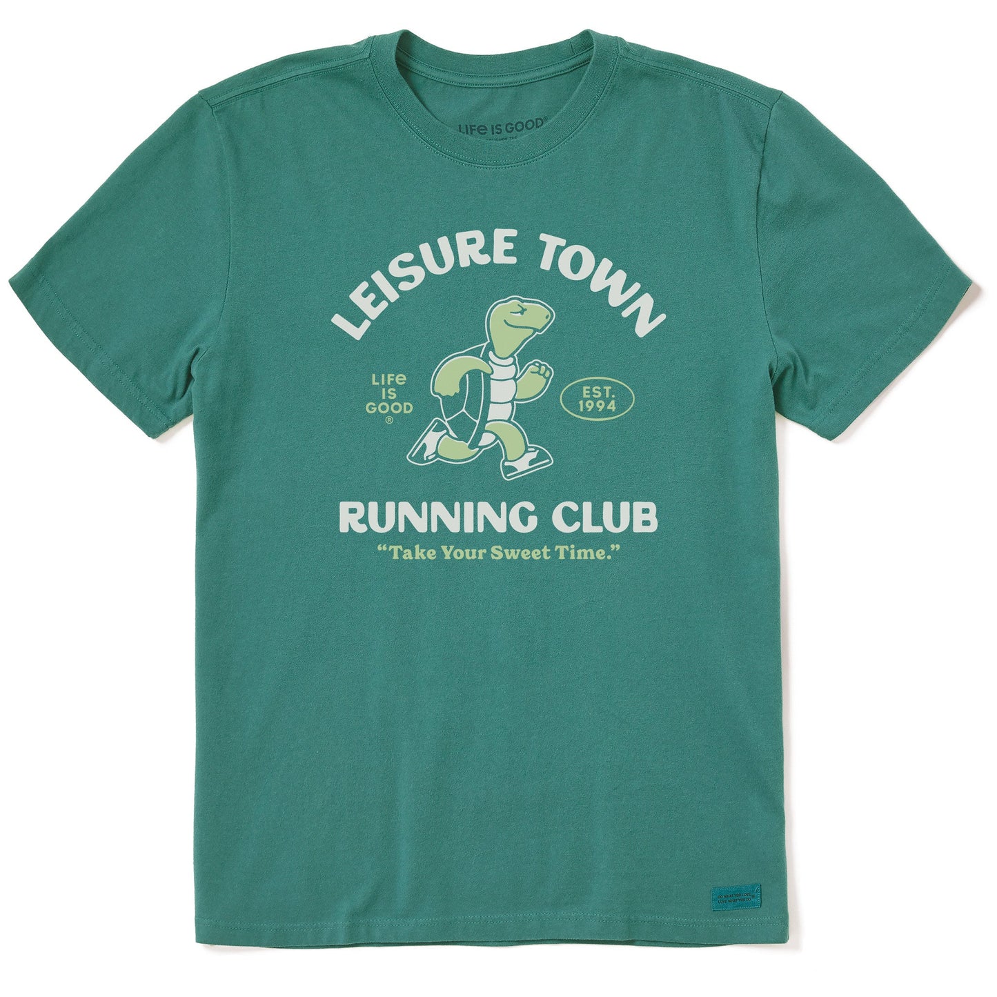 Men's Leisure Town Running Club Short Sleeve Crusher Tee