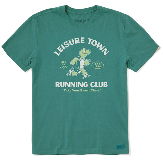 Men's Leisure Town Running Club Short Sleeve Crusher Tee