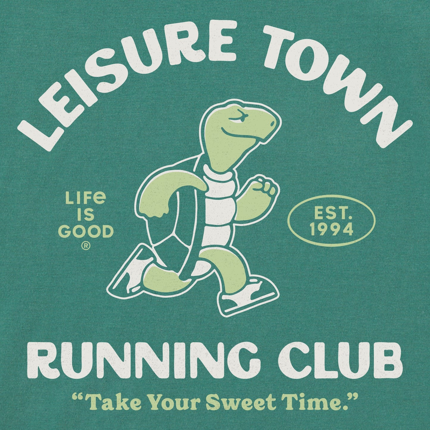 Men's Leisure Town Running Club Short Sleeve Crusher Tee