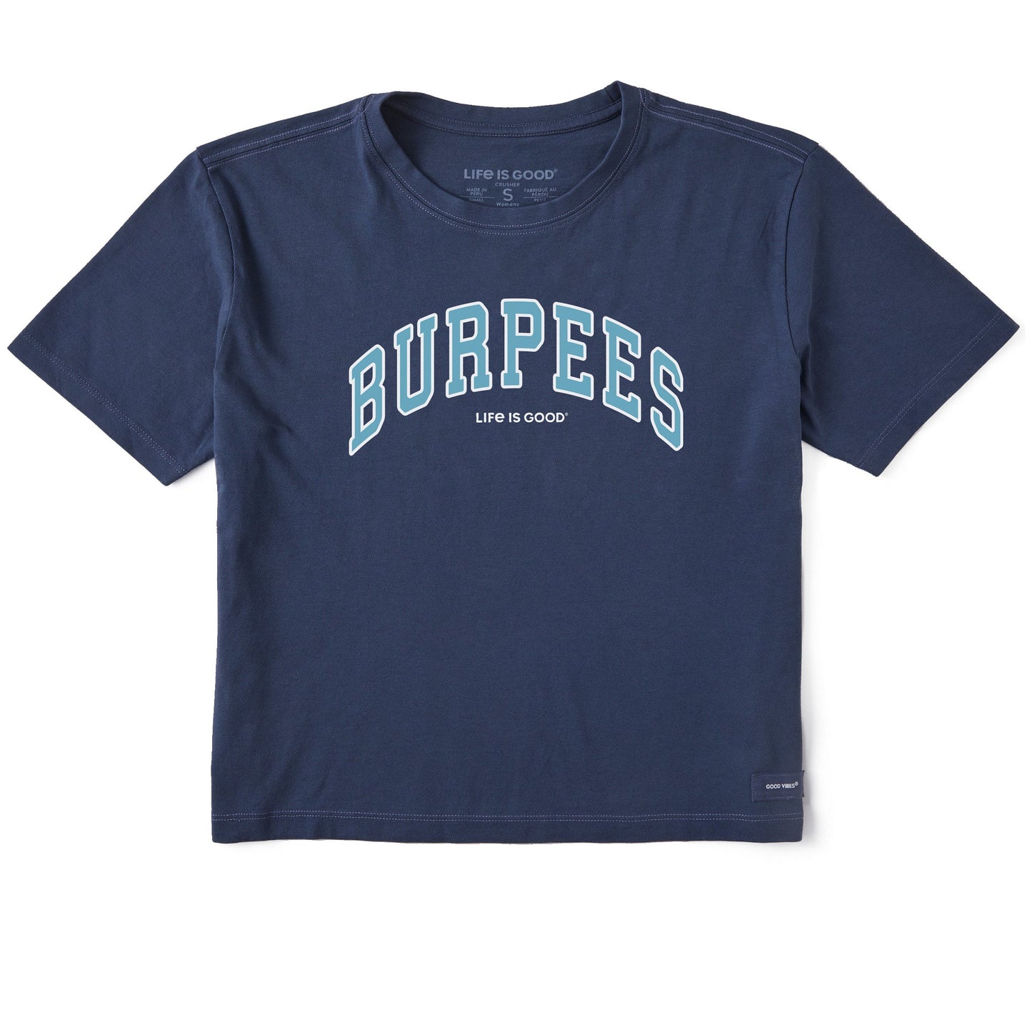 Women's Burpees Arch Short Sleeve Crusher Boxy Tee