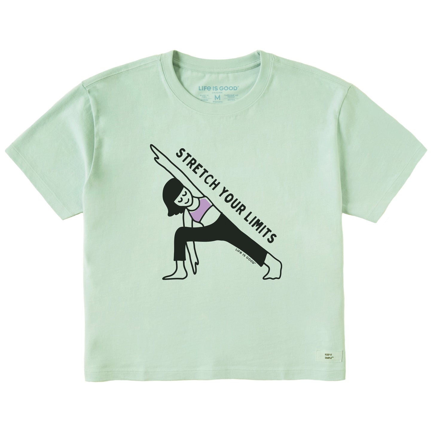 Women's Stretch Your Limits Short Sleeve Crusher Boxy Tee