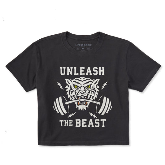 Women's Unleash the Beast Short Sleeve Crusher Boxy Tee