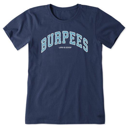 Women's Burpees Arch Short Sleeve Crusher Tee
