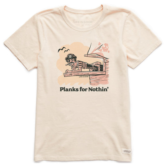 Women's Planks for Nothin' Short Sleeve Crusher Tee
