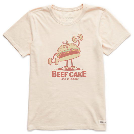 Women's Beef Cake Short Sleeve Crusher Tee