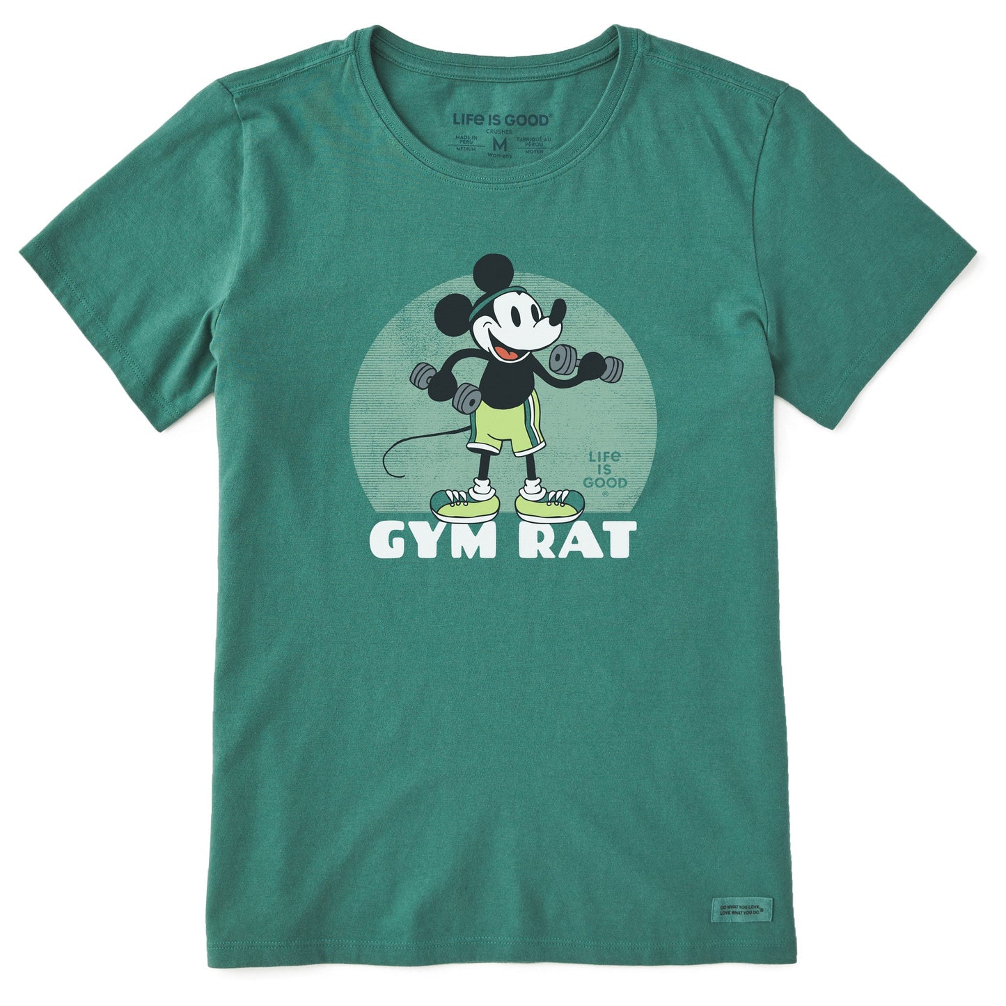 Women's Gym Rat Willie Short Sleeve Crusher Tee