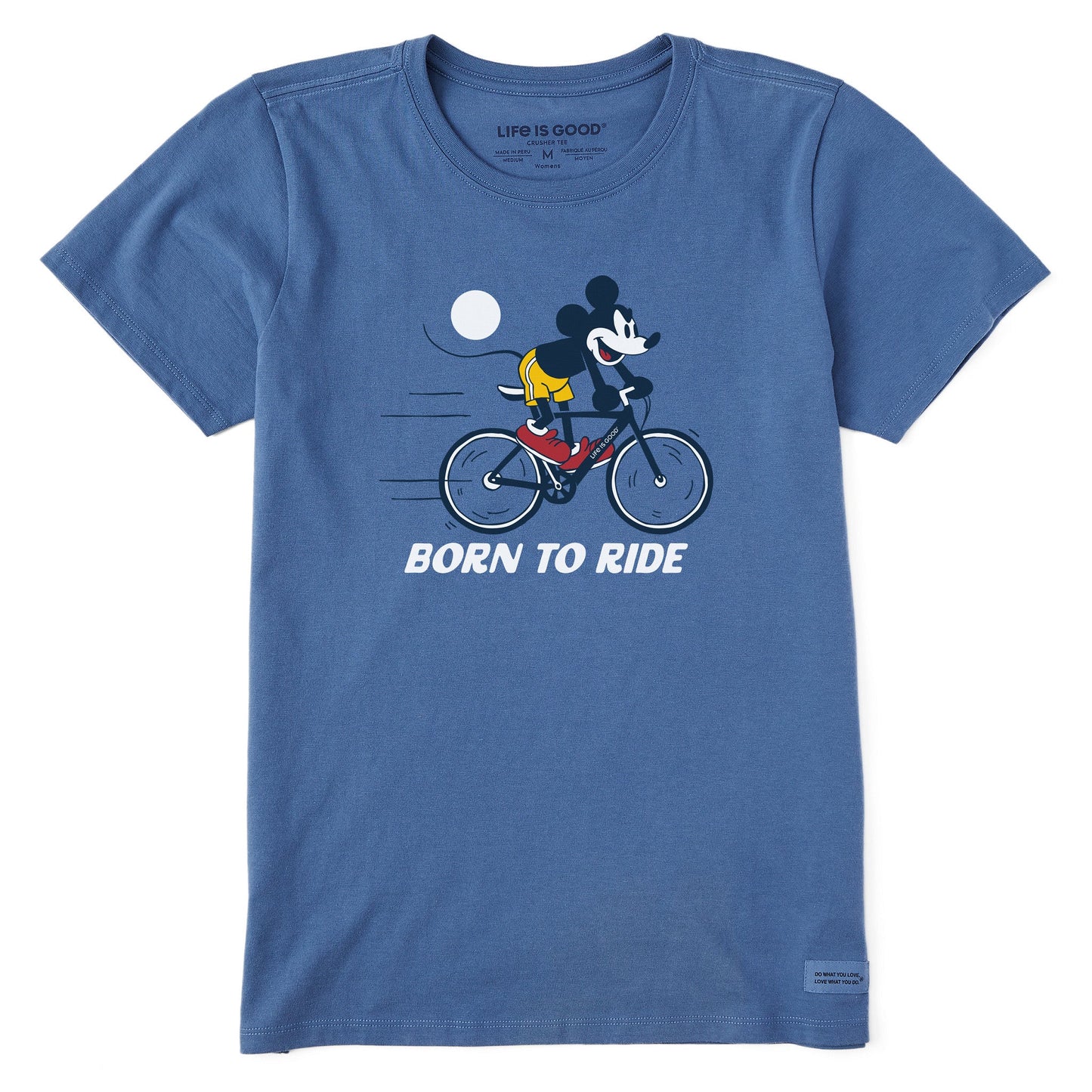 Women's Born to Ride Willie Short Sleeve Crusher Tee