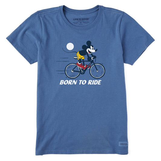 Women's Born to Ride Willie Short Sleeve Crusher Tee
