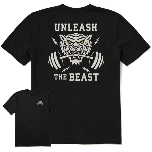 Men's Unleash the Beast Short Sleeve Crusher Tee