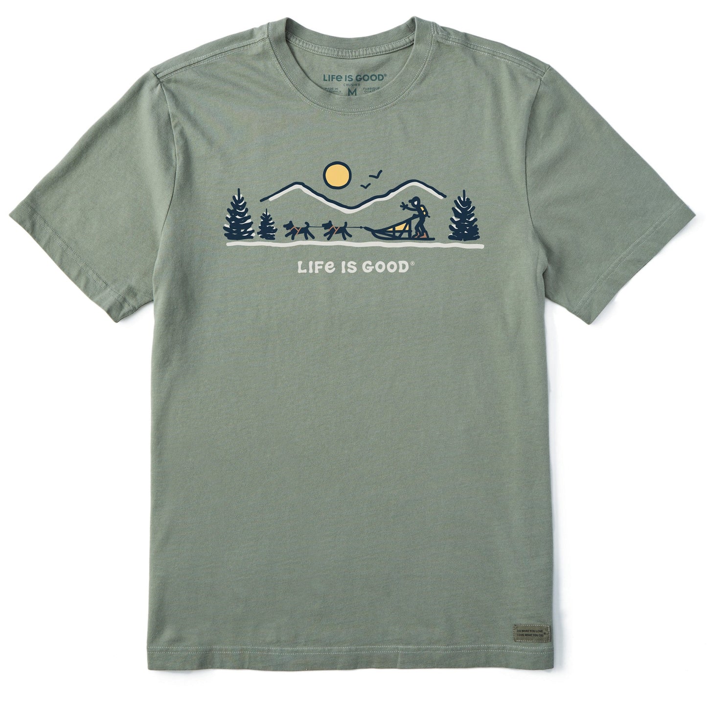 Men's Dogsled Vista Short Sleeve Crusher Tee