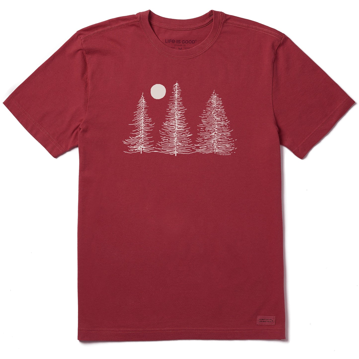 Men's Three Winter Trees Short Sleeve Crusher Tee