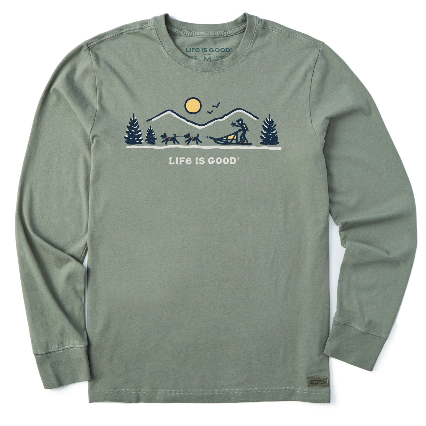 Men's Dogsled Vista Long Sleeve Crusher Tee