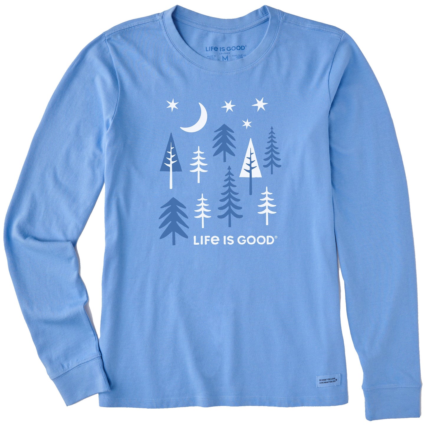 Women's Tree Collage Long Sleeve Crusher Tee