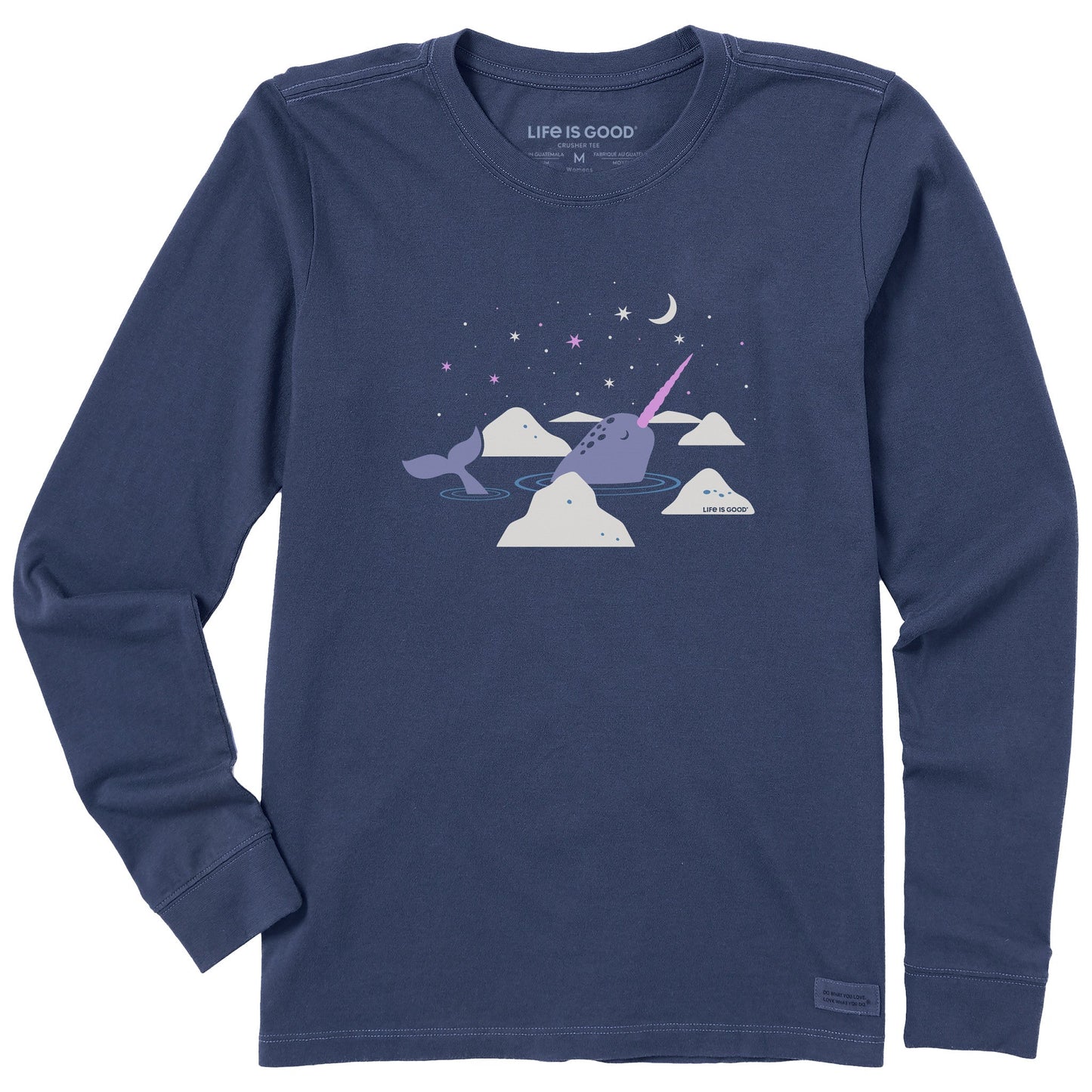 Women's Narwhal Moongaze Long Sleeve Crusher Tee