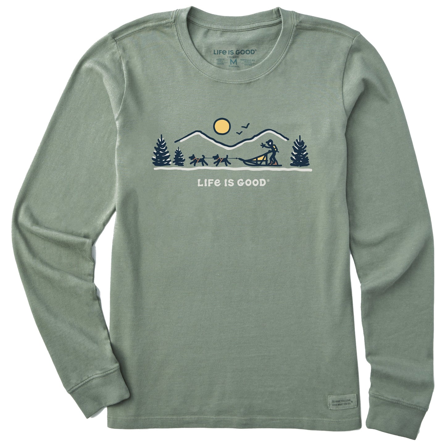 Women's Dogsled Vista Long Sleeve Crusher Tee