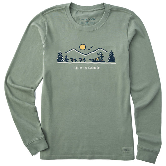 Women's Dogsled Vista Long Sleeve Crusher Tee