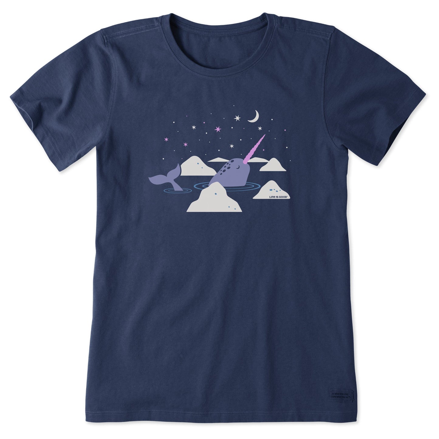 Women's Narwhal Moongaze Short Sleeve Crusher Tee