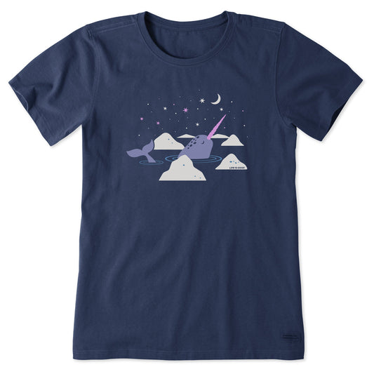 Women's Narwhal Moongaze Short Sleeve Crusher Tee
