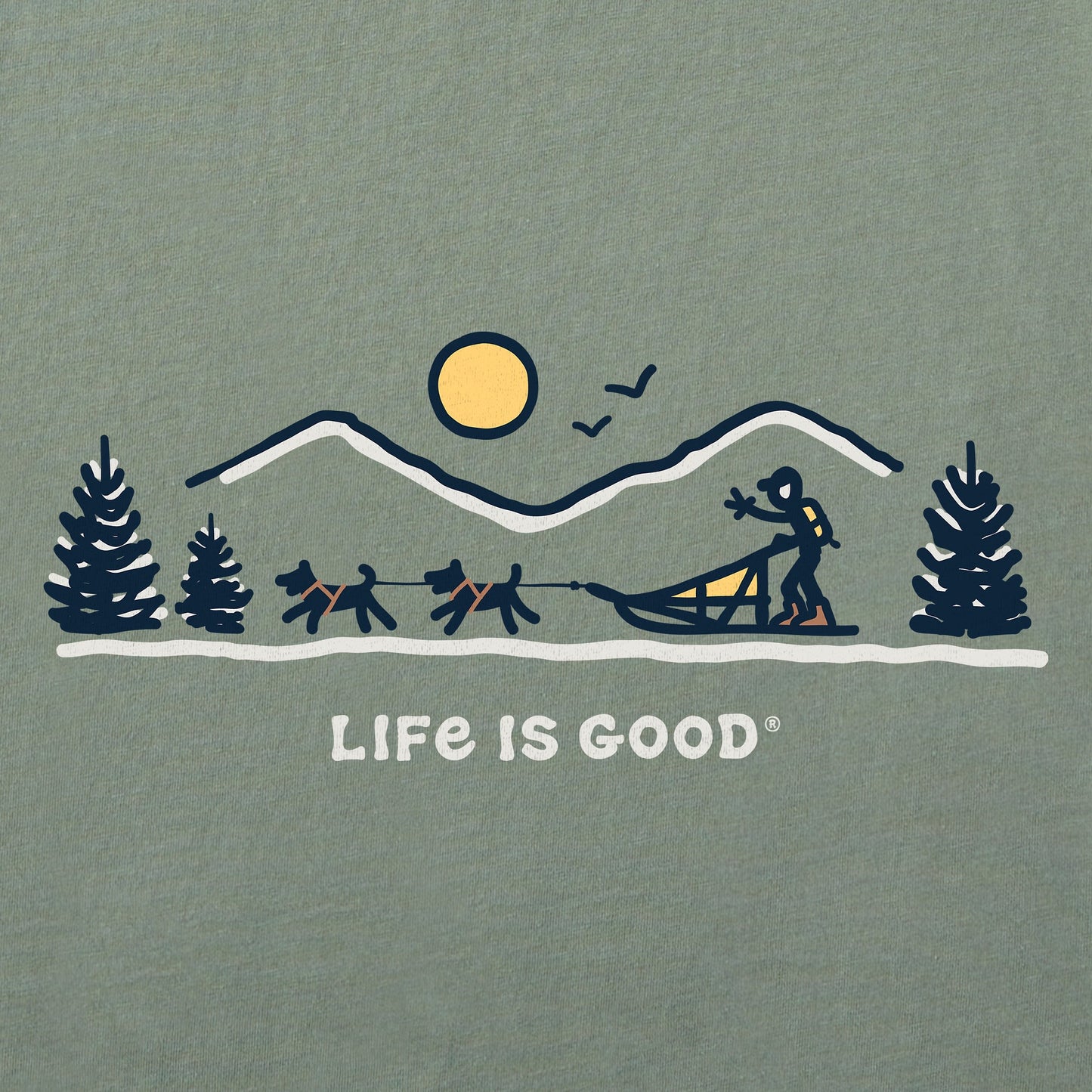 Women's Dogsled Vista Short Sleeve Crusher Tee