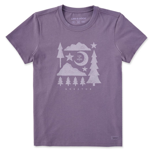 Women's Mountain Pine Medley Short Sleeve Crusher Tee