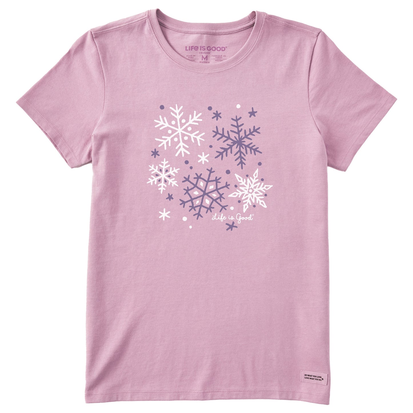 Women's Snowflake Medley Short Sleeve Crusher Tee