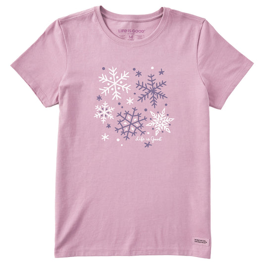 Women's Snowflake Medley Short Sleeve Crusher Tee