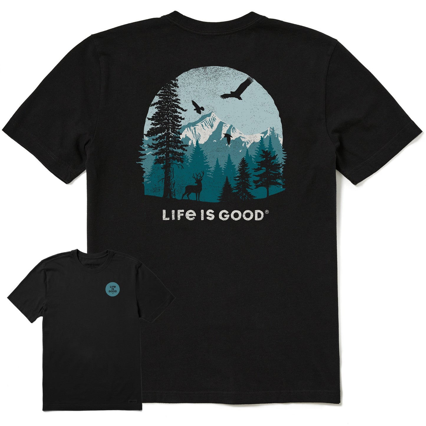 Men's Pinescape Short Sleeve Crusher Tee