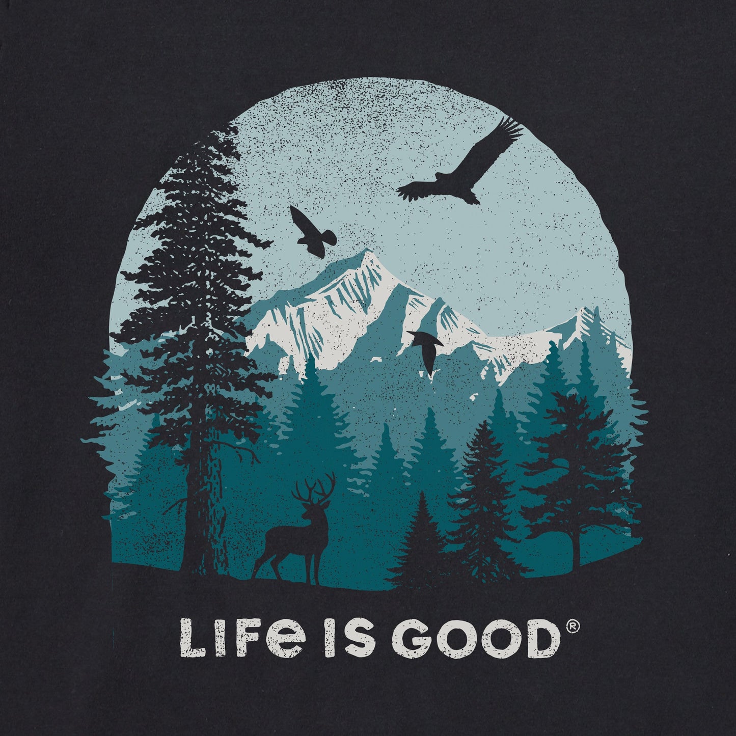 Men's Pinescape Short Sleeve Crusher Tee