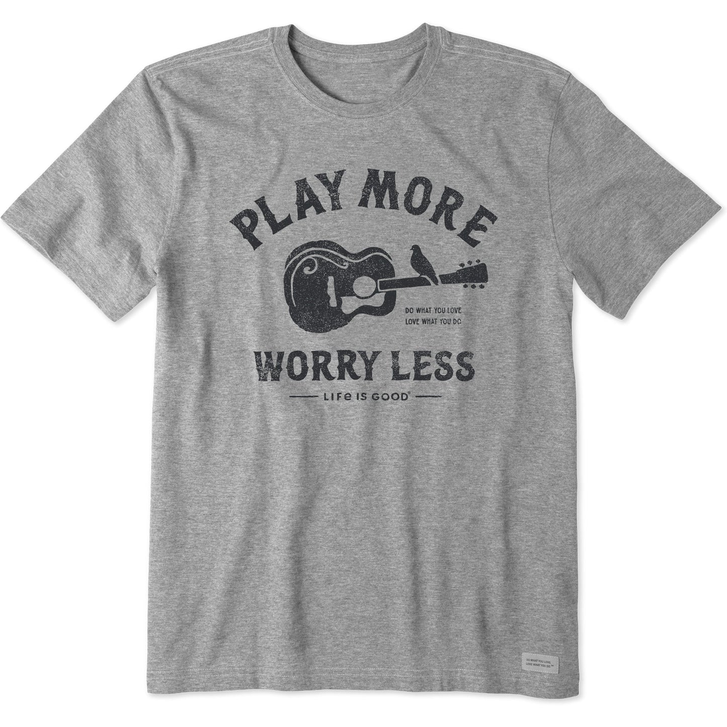 Men's Guitar Play More Short Sleeve Tee