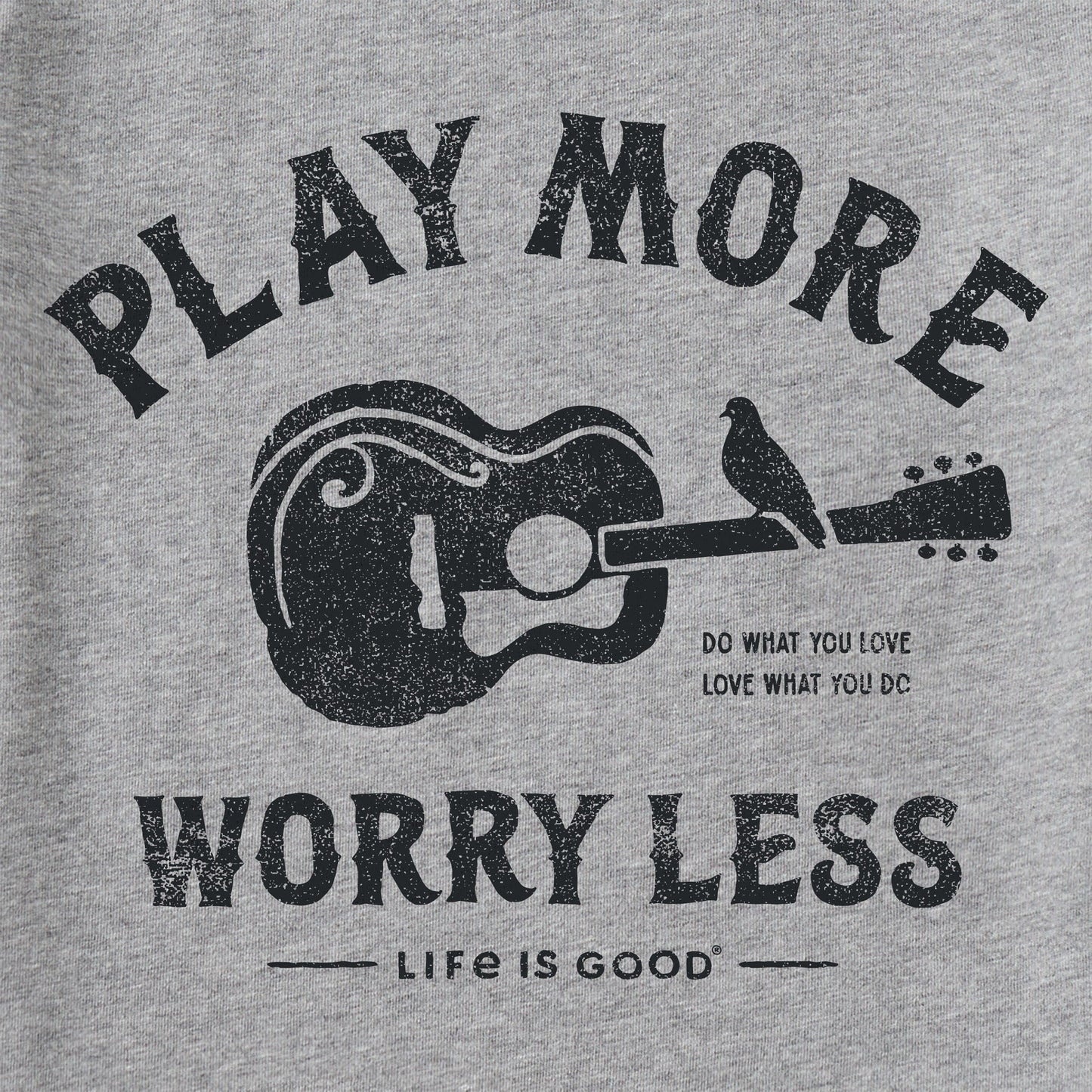 Men's Guitar Play More Short Sleeve Tee