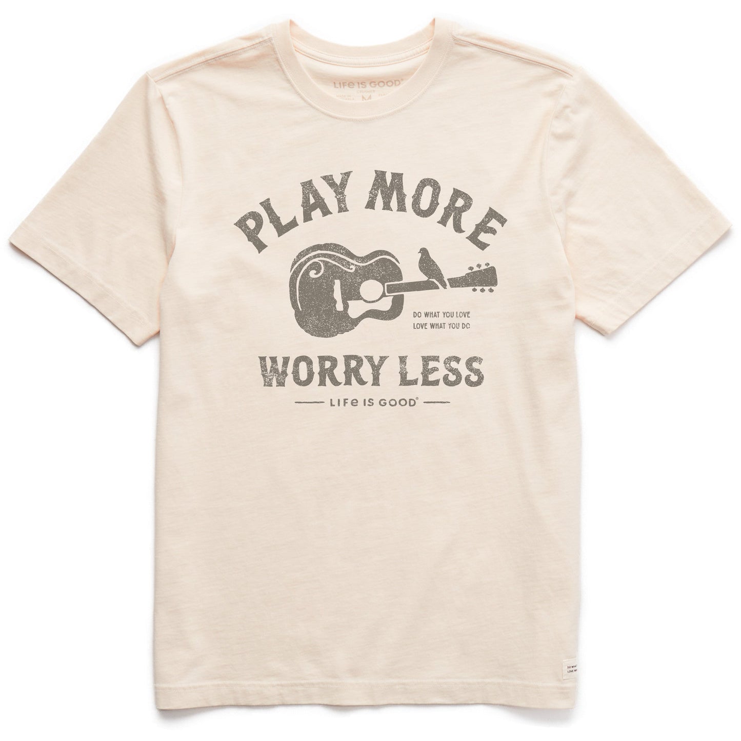 Men's Guitar Play More Short Sleeve Tee